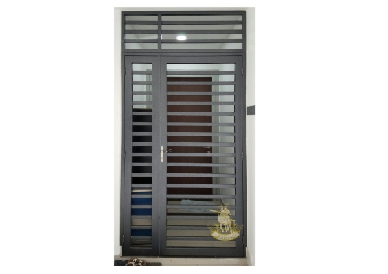 Wrought Iron Grill Door & Box Grill Design Reference In Klang Selangor