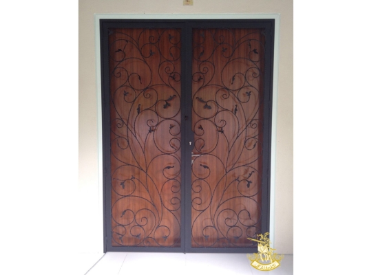 Wrought Iron Grill Door & Sliding Door Design Reference In Klang Selangor