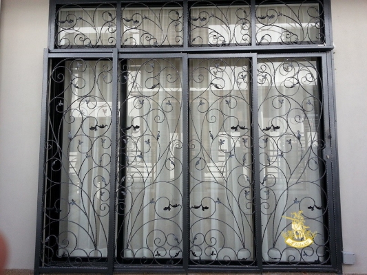 Wrought Iron Grill Door & Sliding Door Design Reference In Klang Selangor