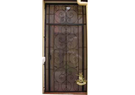 Contoh Reka Bentuk Grill Pintu Besi Tempa (Wrought Iron) Di Klang Selangor