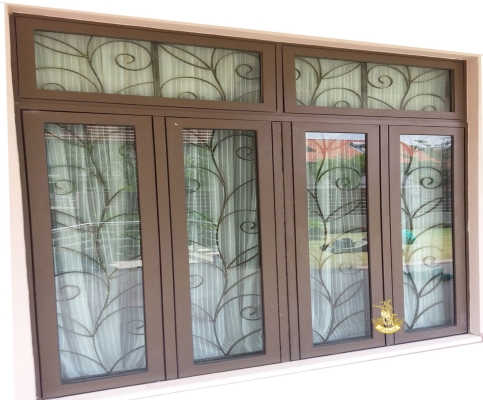 Wrought Iron Window Grill Reference Design Klang Selangor