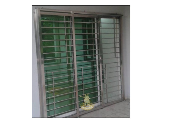 Stainless Steel Grill Door & Window Reference Design In Klang