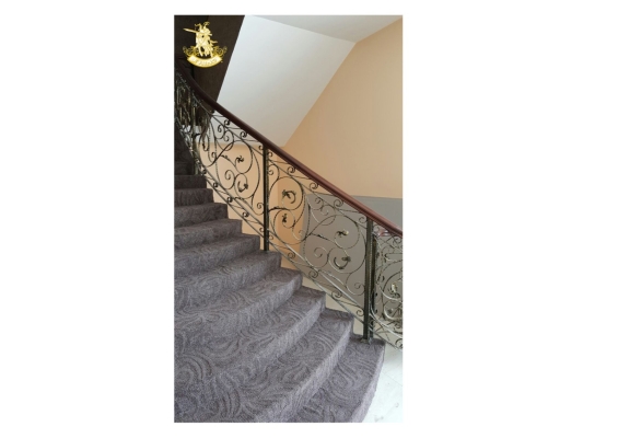 Wrought Iron Staircase Railing Design Selangor