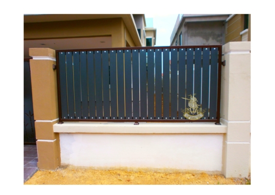 Wrought Iron Fencing Design In Selangor