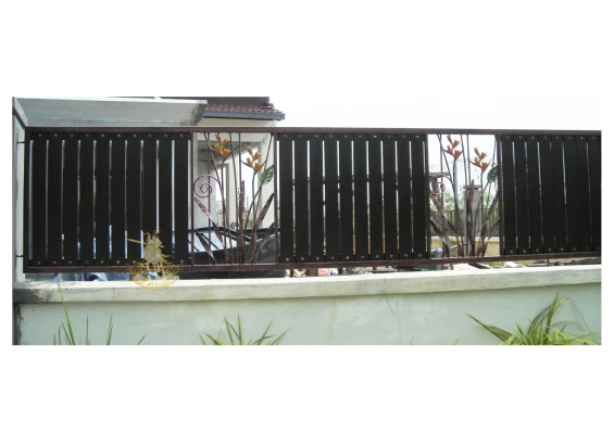 Wrought Iron Fencing Design In Selangor