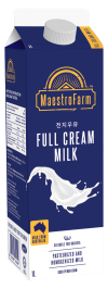 MaestroFarm Full Cream Milk (12 x 1 L) MaestroFarm