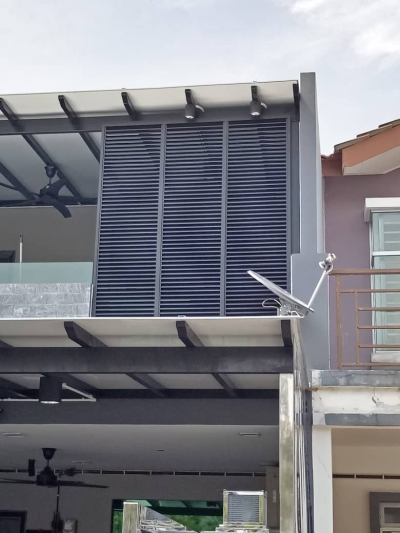 Contoh Skrin Louver Aluminium Di Johor Bahru