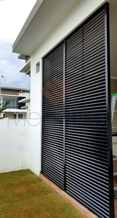 Aluminium Louver Screen Sample Johor Bahru