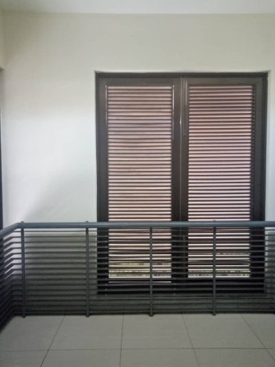 Aluminium Louver Door Sample Johor Bahru