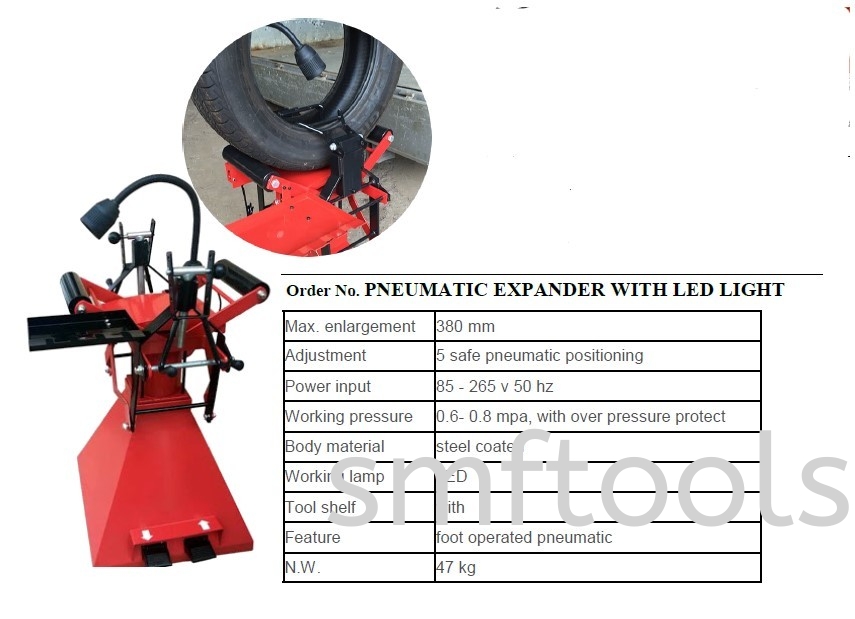 PNEUMATIC (AIR) TIRE EXPANDER AIR TIRE EXPANDER AUTOMOTIVE SPECIAL EQUIPMENT & MACHINE