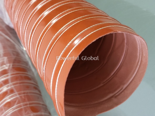 Silicone Ducting Hose Red 2 Ply