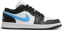 Air Jordan 1 Low 'Black University Blue' Air Jordan 1 Low Air Jordan