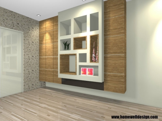 Display Cabinet 3D Design Reference 