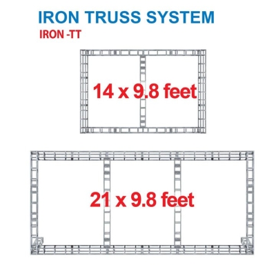 (Outdoor) Iron Truss System 14x9.8 feet & 21x9.8 feet