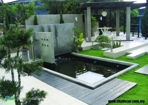 Fish Pond Design Referrence In Johor Bahru 