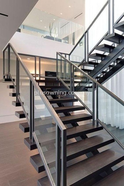 HAND RAILING WITH GLASS @COUNTRY HEIGHT, KAJANG, SELANGOR