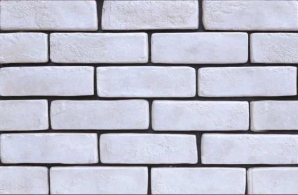 Rustic Brick - TS8038 White