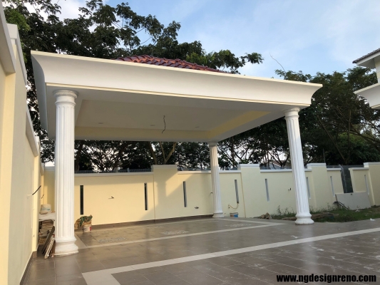 Extension Carporch Design Reference In Klang Valley 