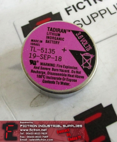 TL-5135 TL5135 TADIRAN Lithium Battery Supply Malaysia Singapore Indonesia USA Thailand