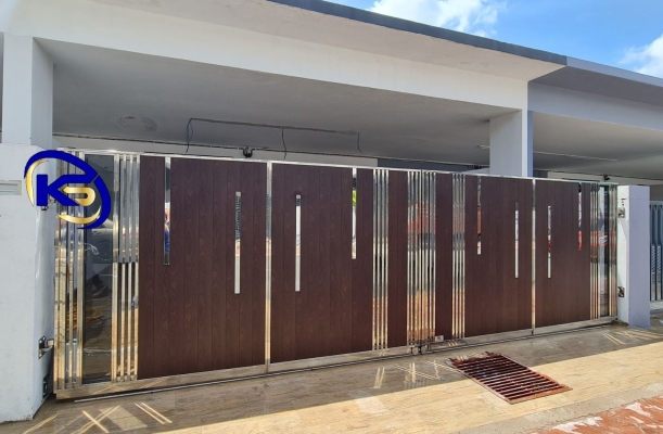 Folding Gate Lorong 2A, Taman Melati, Jerantut.