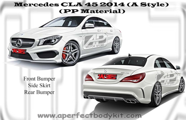 Mercedes CLA W117 A Style Bumperkits