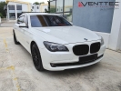 BMW 7-SERIES (F02) SEDAN 2008 - 2015 (LONG WHEEL BASE) = VENTTEC DOOR VISOR  BMW VENTTEC