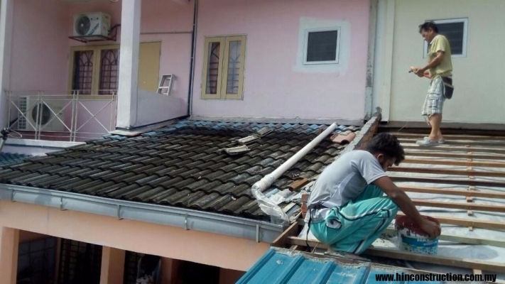 Replace Roof Tile Works Selangor