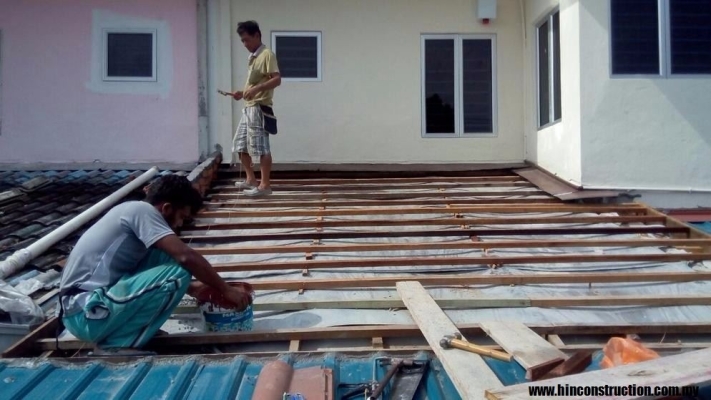 Replace Roof Tile Works Selangor