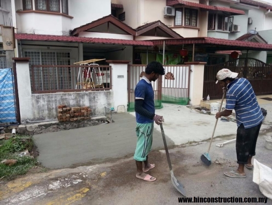 Cement & Concrete Floor Selangor