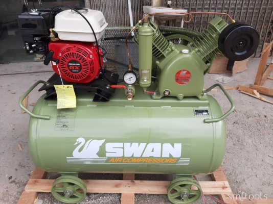 SWAN (TAIWAN) HVU-203E HONDA 5.5HP GASOLINE ENGINE TYPE AIR COMPRESSOR