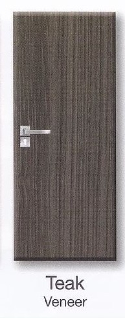 Laminate Door - Teak Veneer