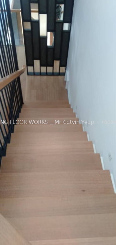 White Oak Flooring _Staircase