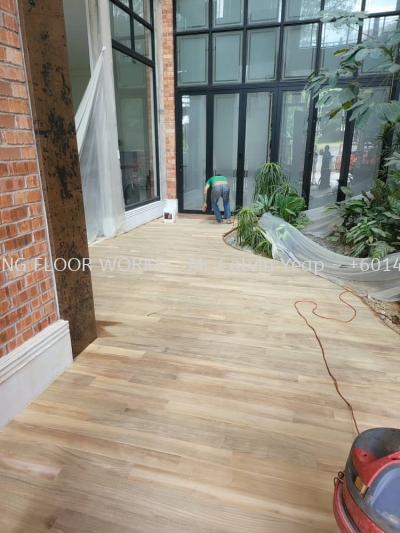 Teak Wood flooring