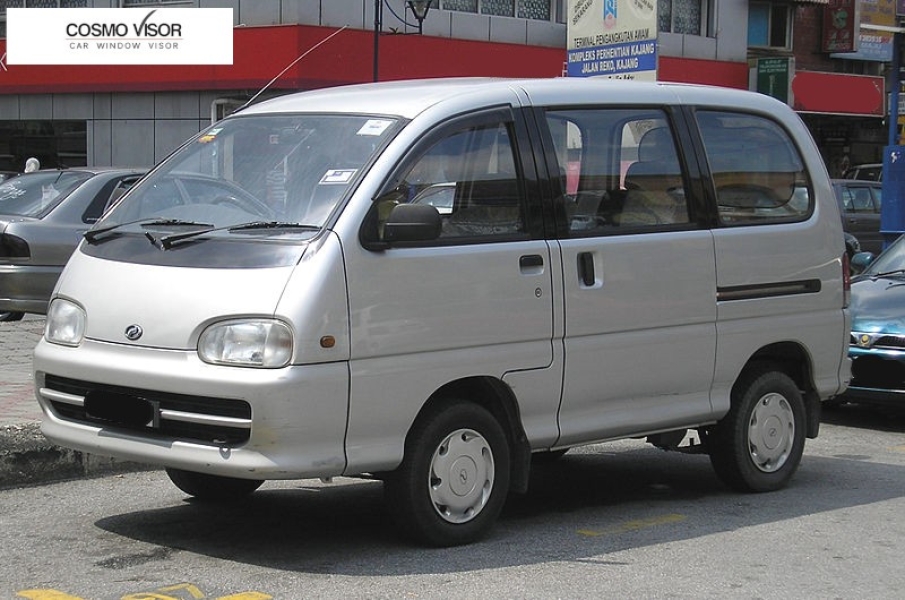 PERODUA RUSA 1996 - 2007 = COSMO DOOR VISOR