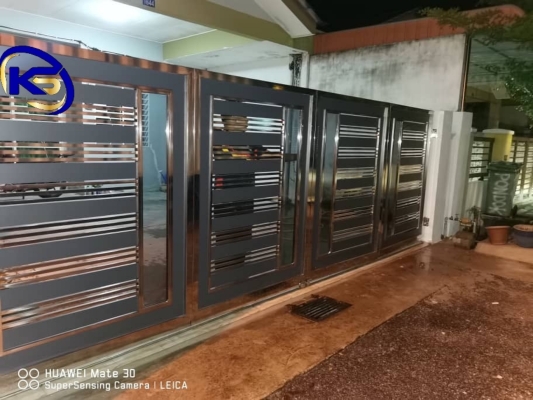 Folding Gate Lorong B/M 3/4, Bandar Mutiara.