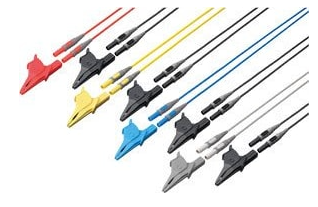 HIOKI L1000 Voltage Cable Red, Yellow, Blue, Gray 1 each, 4 Black. 1KV