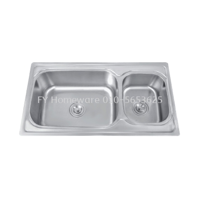 SORENTO Stainless Steel 304 Double Bowl SRTKS2020