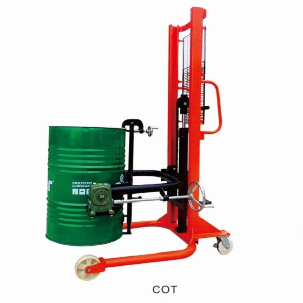 "NIULI" 350KG  HYDRAULIC TILTING BARREL FORK LIFTER, MAX. HEIGHT: 1400MM (WT:160KG)