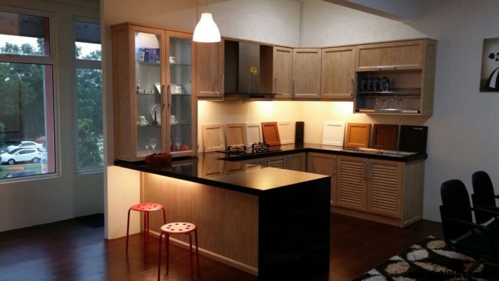 Contoh Kabinet Dapur Maje Top Batu Kuarza Di Seremban