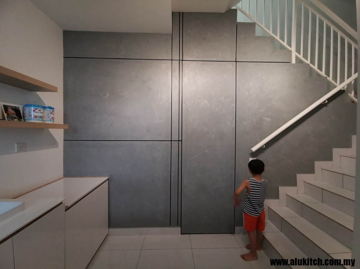 Sample Staircase Storage Design In Johor Bahru / Skudai Staircase Storage Staircase Malaysia Reference Renovation Design 