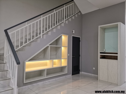 Sample Staircase Storage Design In Johor Bahru / Skudai