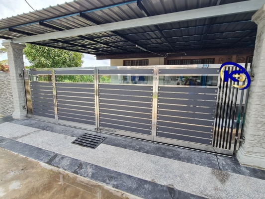 Folding Gate Jalan Sri Perasing 1/3, Taman Sri Perasing, Jabor, Kemaman.