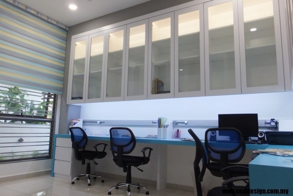 Custom Design Study Room Sample In Penang / Butterworth