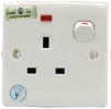 Pro-smart 13A SINGLE SWITCH SOCKET C/W NEON Pro-smart Switches Switches