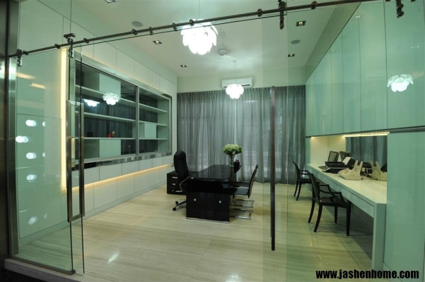 Custom Study Table & Study Room Reference Design In Klang