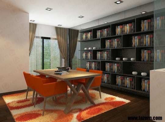 Custom Study Table & Study Room Design Sample Shah Alam