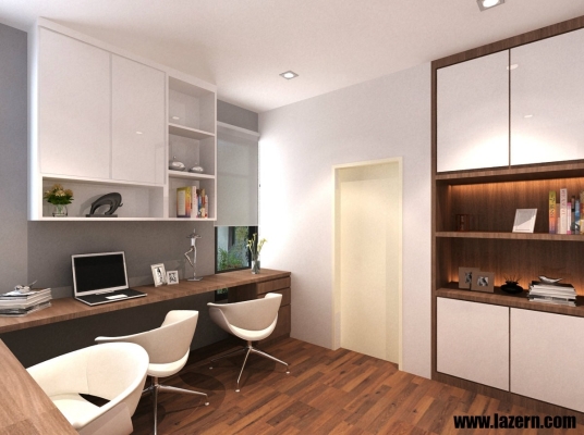 Custom Study Table & Study Room Design Sample Shah Alam