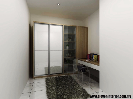 Custom Study Room Design Sample Adda Heights Johor Bahru