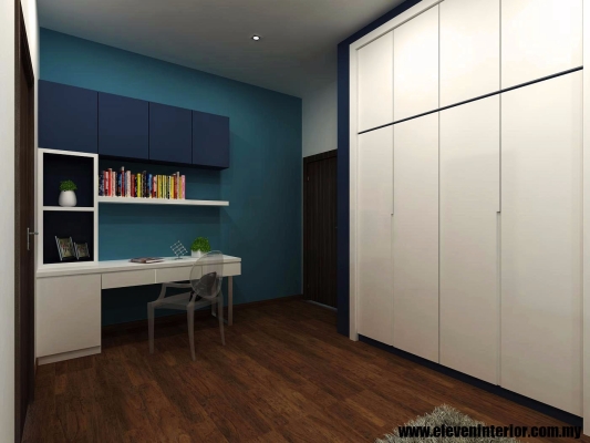 Custom Study Room Design Sample Adda Heights Johor Bahru