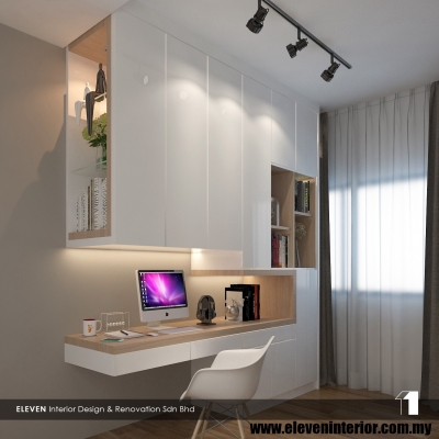 Custom Study Room Design Sample Adda Heights Johor Bahru